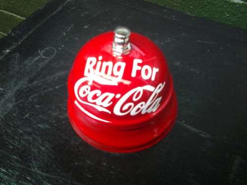 coca cola bell and 2 coke openers